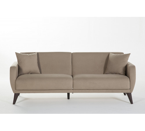 Трехместный Диван-кровать Flexy Флекси (бежевый)