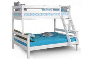 Двухъярусная кровать Адель (белая) Двухъярусная кровать Адель (белая)